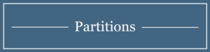 Cases Partitions