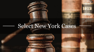 Select New York Cases