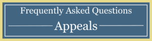 FAQ Appeals