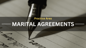 Practice Area Marital Agreements