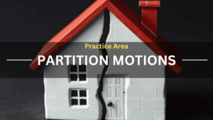 Practice Area Partition Motions