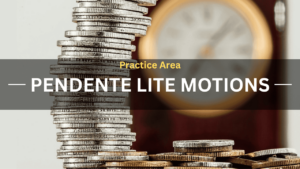 Practice Areas Pendente Lite Motions